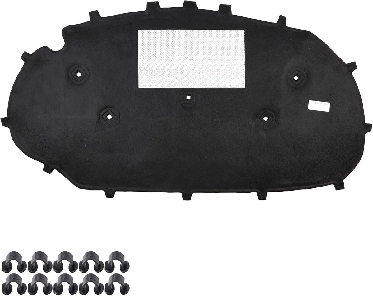 Isolatiemateriaal voor Motorruimte met Clips voor Geschikt voor Volkswagen Golf 6