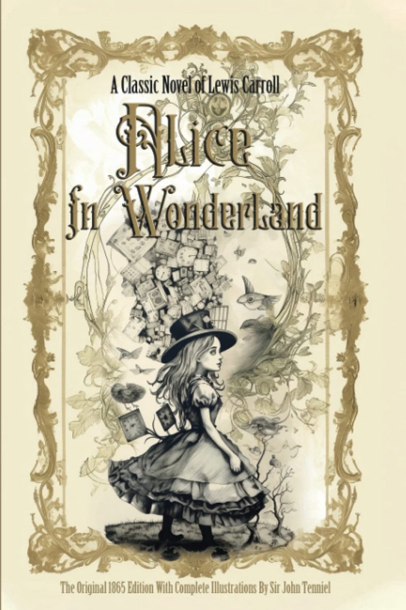 Alice in Wonderland: Tijdloze Avonturen van een Meisje in een Fantastische Wereld