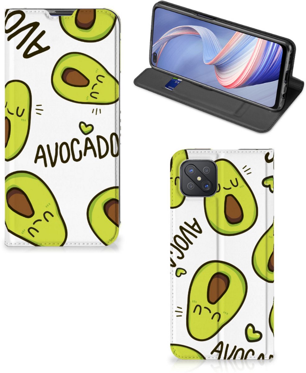 OPPO Reno4 Z 5G Magnet Case Avocado Singing