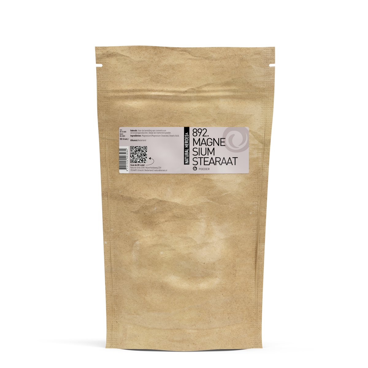 Natural Heroes - Magnesiumstearaat 100 gram