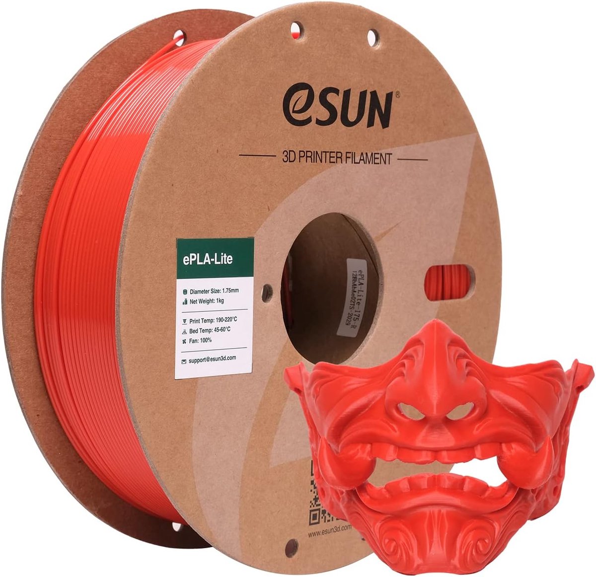 3D Printer Filament PLA 1.75mm Rood 1KG - Hoge Maatnauwkeurigheid
