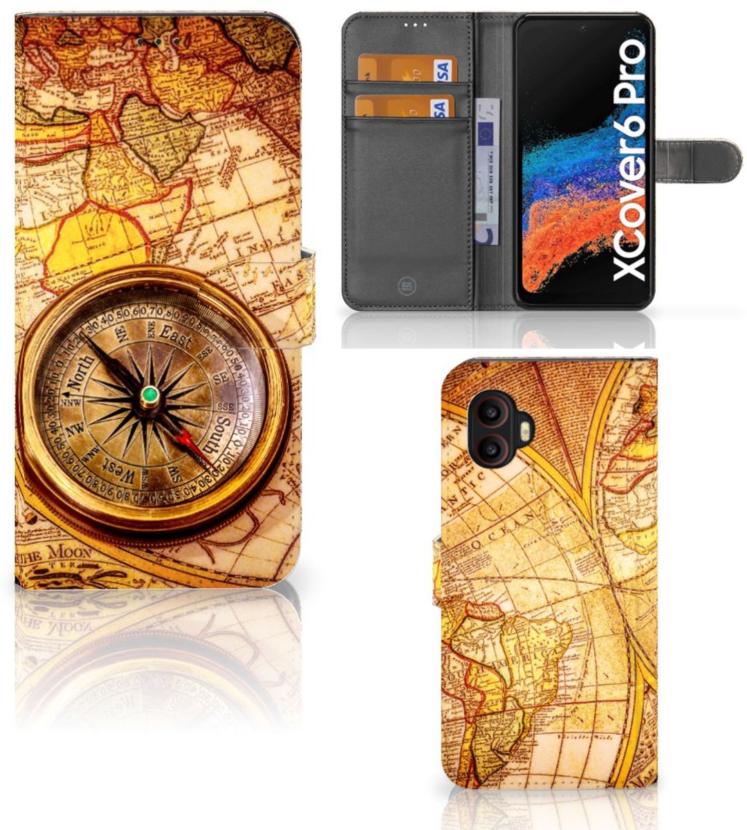 Samsung Galaxy Xcover 6 Pro Flip Cover Kompas