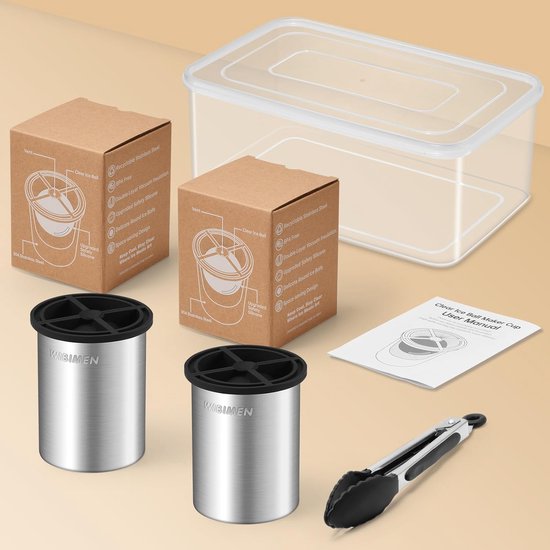 Heldere IJsbal Maker - 6,3 cm - Compact Ontwerp voor Whisky en Cocktails - 2 Stuks met Ijstong en Ijsdoos van Merkloos — afbeelding 3
