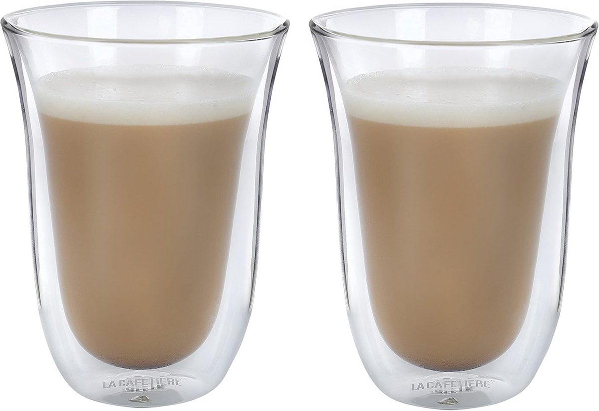 Dubbelwandige Latte Kopjes Set van 2 - 300ml