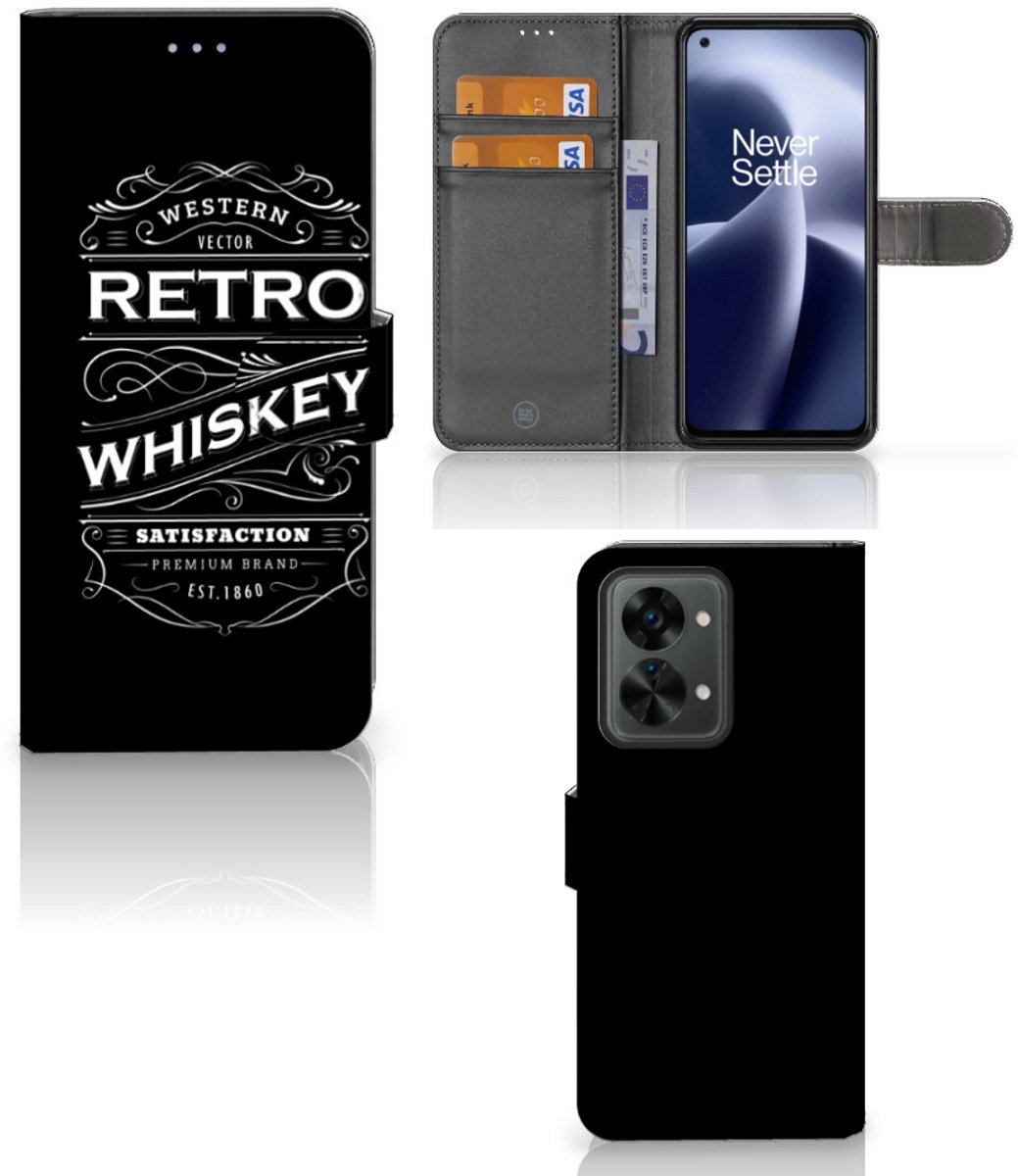 OnePlus Nord 2T Book Cover Whiskey