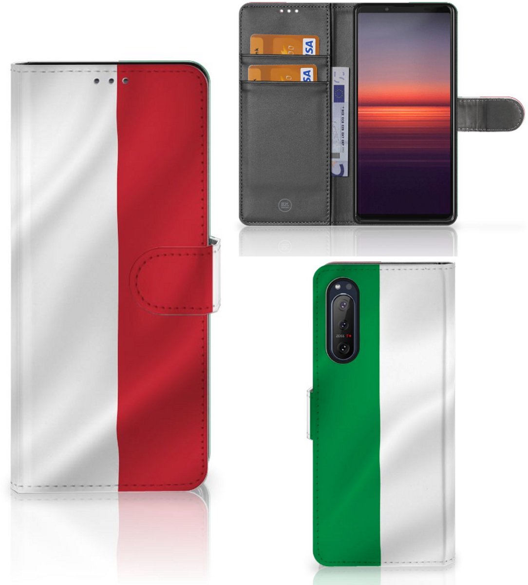 Sony Xperia 5II Bookstyle Case Italië