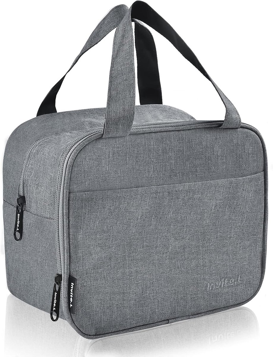 Geïsoleerde lunchtas - Dubbellaags waterdichte koeltas voor volwassenen en kinderen - Perfect voor werk, picknick en reizen