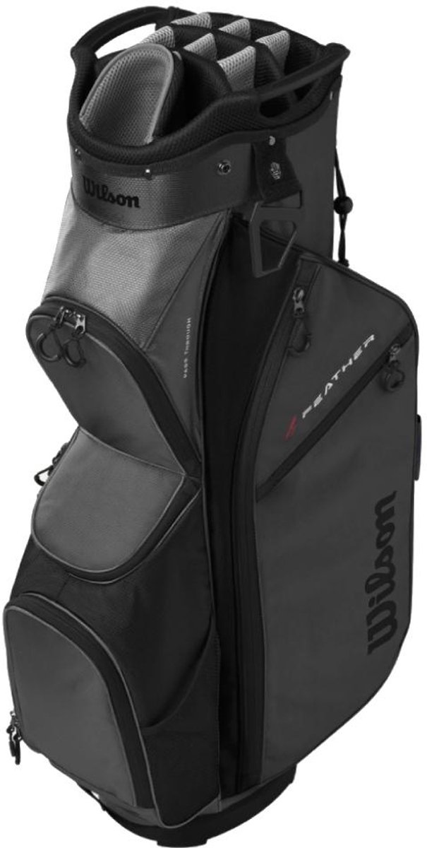 Wilson Feather Cartbag 2026 - Grijs Zwart van Merkloos — afbeelding 5