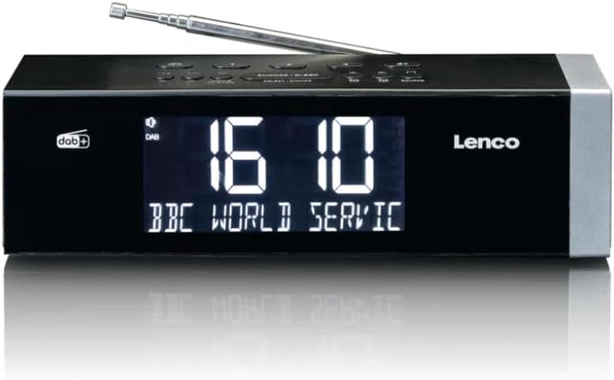 DAB+ FM Stereo Klokradio met Bluetooth en Dubbele Wekkerfunctie