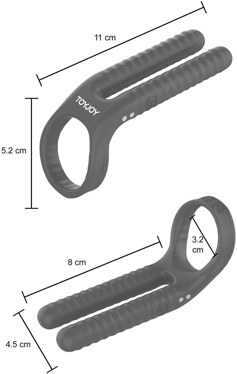 Fushion Vibrerende Couple Ring