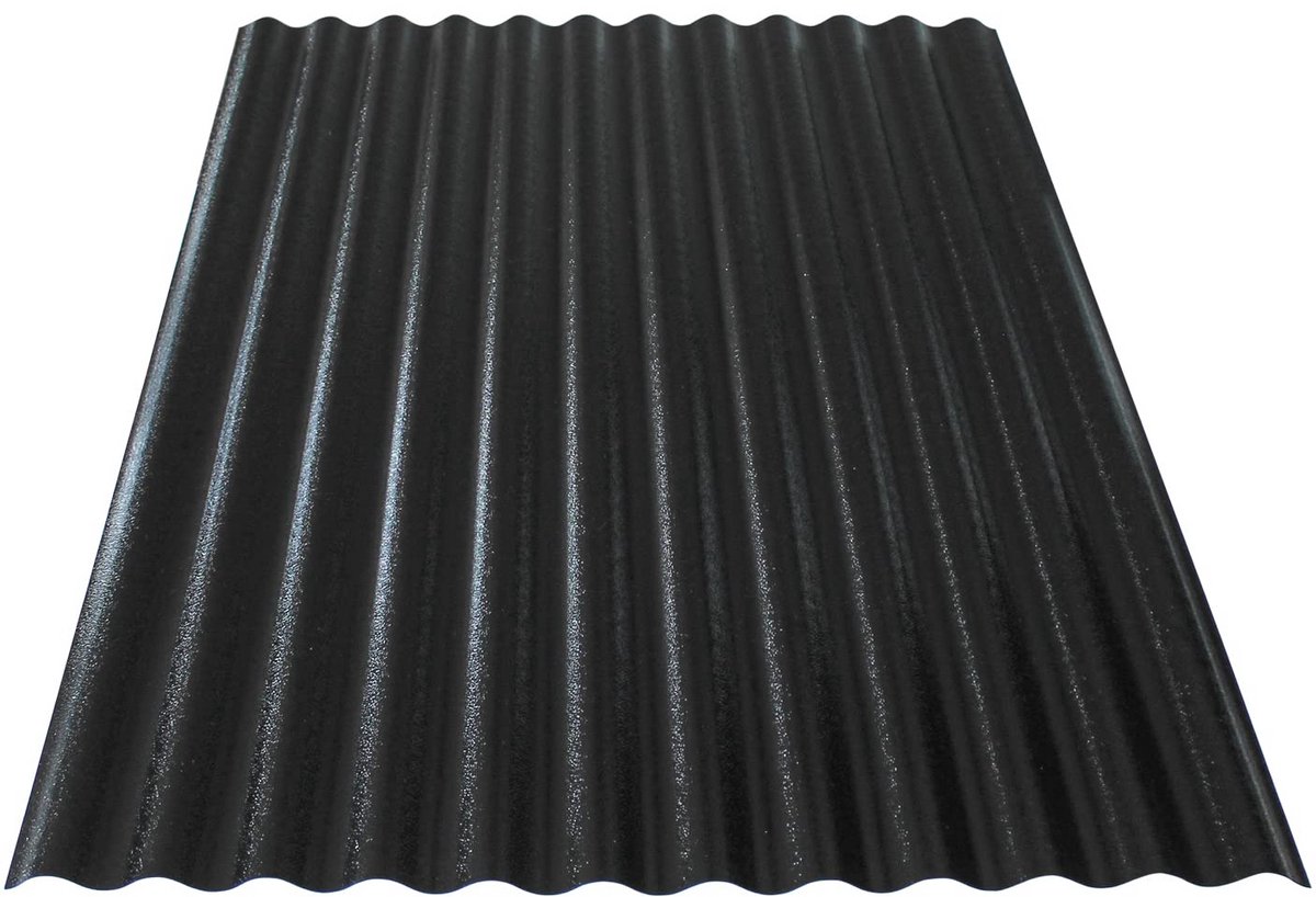 Trapezium Golfplaat Polycarbonaat Helder 90x120 cm Dakbedekking