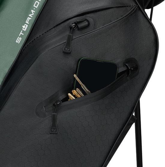 TaylorMade StormDry Waterproof Standbag 2026 - Zwart Groen van TaylorMade — afbeelding 2