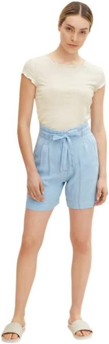 Dames Stoffen Shorts met Riem