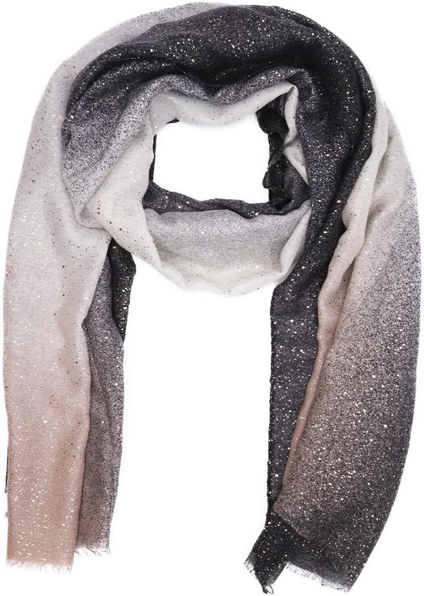 Glitter Sjaal voor Dames met Zacht Patroon
