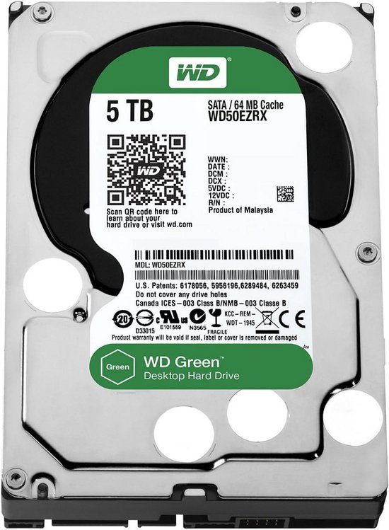 Interne Desktop Harde Schijf 3.5 inch 5TB SATA voor PC en Desktop Opslag van Merkloos — afbeelding 4