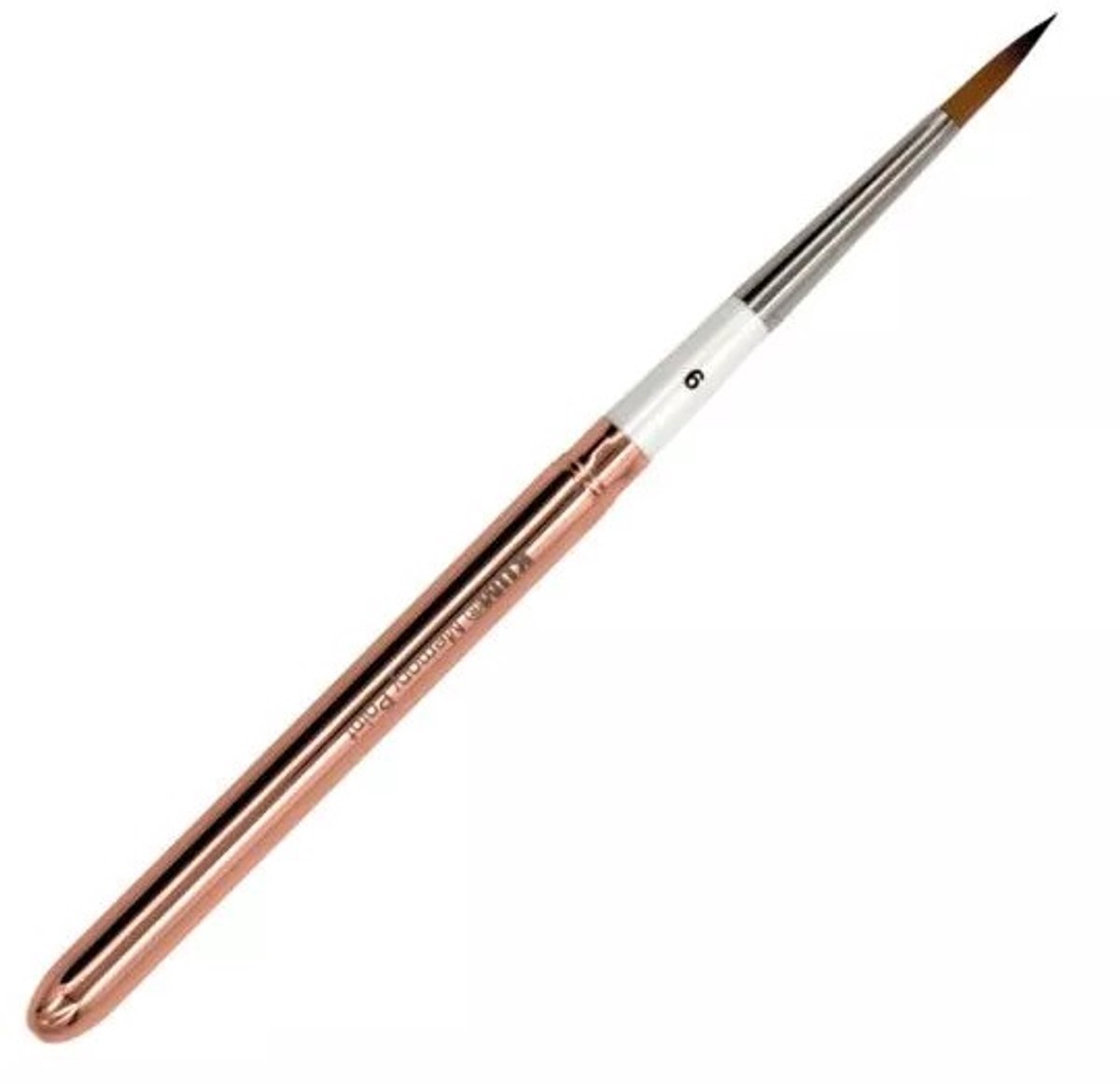 Kum penseel Memory Point rond maat 6 reiskoker multicolor.