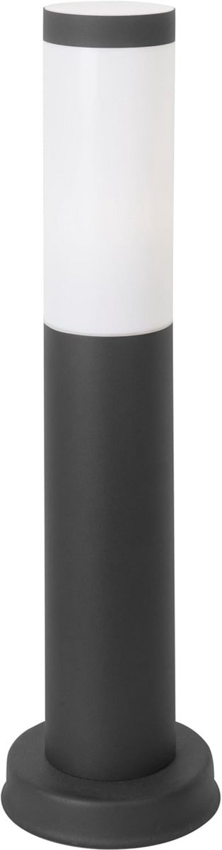 Moderne Buitenlantaarn IP55 Grijs Hoge Tuinverlichting met E27 Fitting