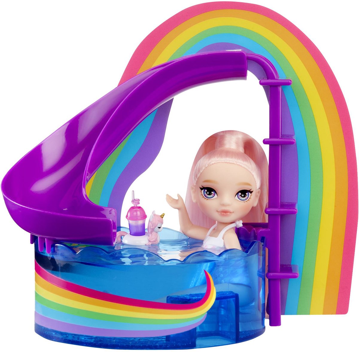 Rainbow High Little Compact Playset Swim — cadeau in Spellen & Speelgoed - foto 4