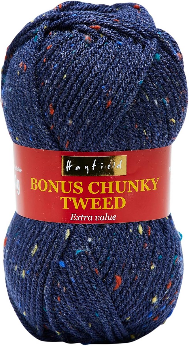 Chunky Tweed Breigaren 100g - Zacht en Warm Garen voor Truien en Accessoires