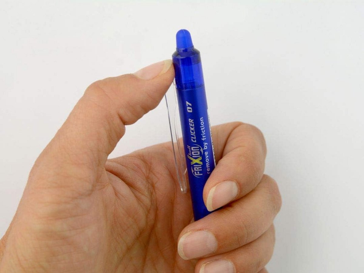 Uitwisbare Rollerball Pen 0.7mm Rood - Friktie Pen met Gum