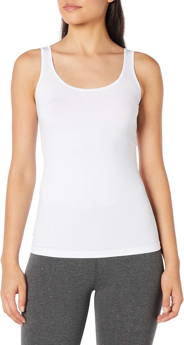 Basic Katoenen Tanktop voor Dames