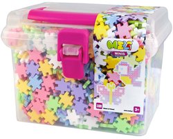 Boîte de voyage de blocs de construction Meli Minis Pastel, 1100 pièces.