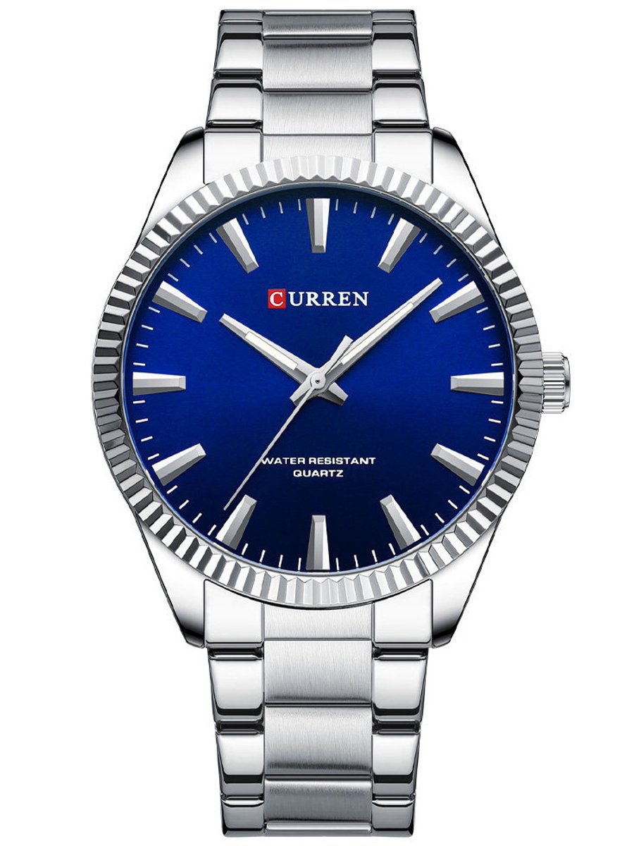 Curren 8425 Serie - Herenhorloge - Quartz - Sierlijke Ontwerp - Granatentint