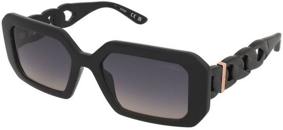 Guess Gu00110 Zonnebril Zwart Man — afbeelding 3