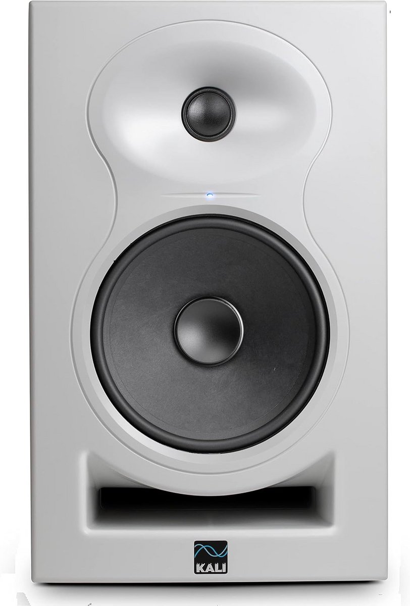 Studiomonitor 6,5 inch Bi-Versterkt Wit voor Professionele Audio