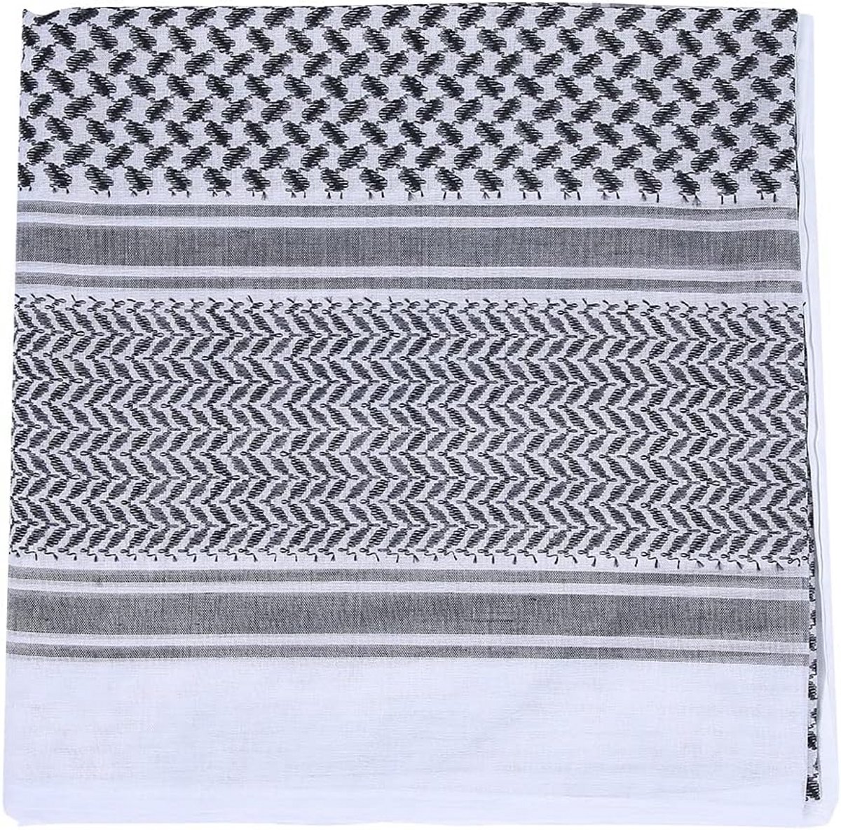Arabische Keffiyeh Sjaal Polyester voor Hoofd en Nek Oprek