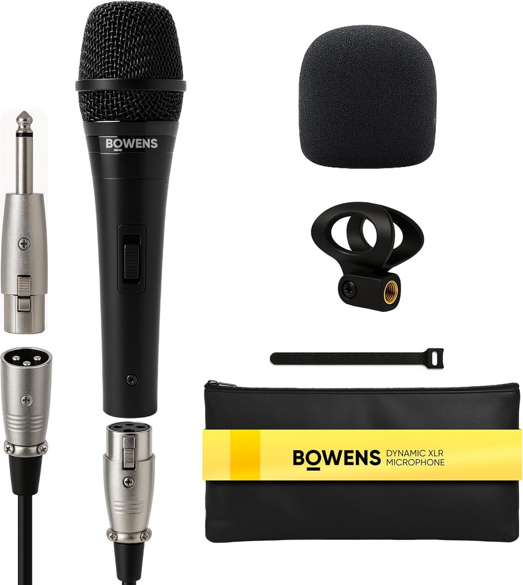 Dynamische XLR Microfoon met Kabel - Professioneel Handheld Zang- en Podcast Microfoon