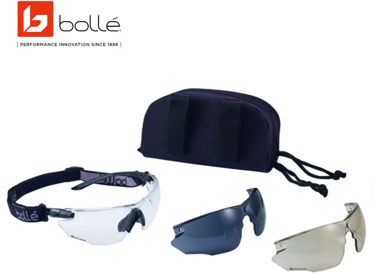 Bollé Combat Kit Bril Platinum (combkitn) 8 Zwart