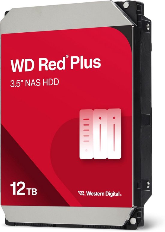 12TB Interne Harde Schijf voor NAS - 3,5 inch Snel en Betrouwbaar van Merkloos — afbeelding 3