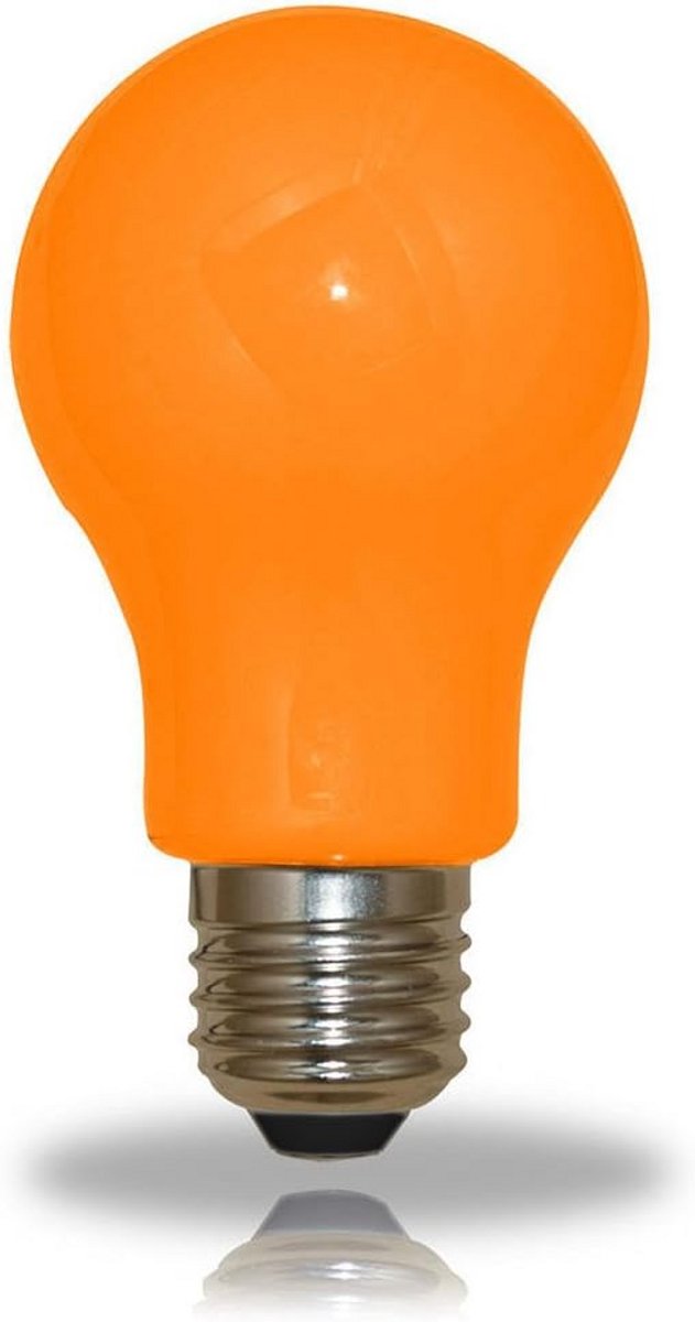 Oranje LED Peervorm Lamp E27 3W Sfeerverlichting Binnen en Buiten