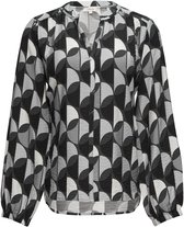 s.Oliver - female - Gestructureerde blouse van gemêleerde viscose