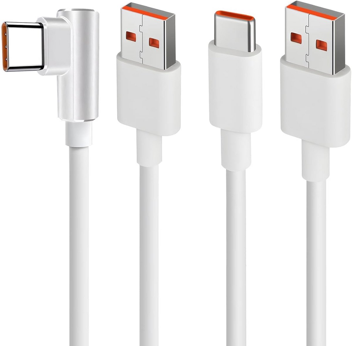 USB C Snellaadkabel 120W 6A Type C Kabel Turbo Opladen
