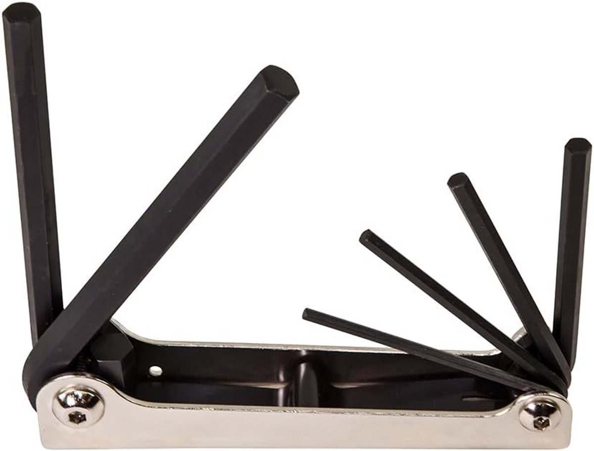 Opvouwbare Inbussleutelset Metrische Maten - Set van 6 Stuks