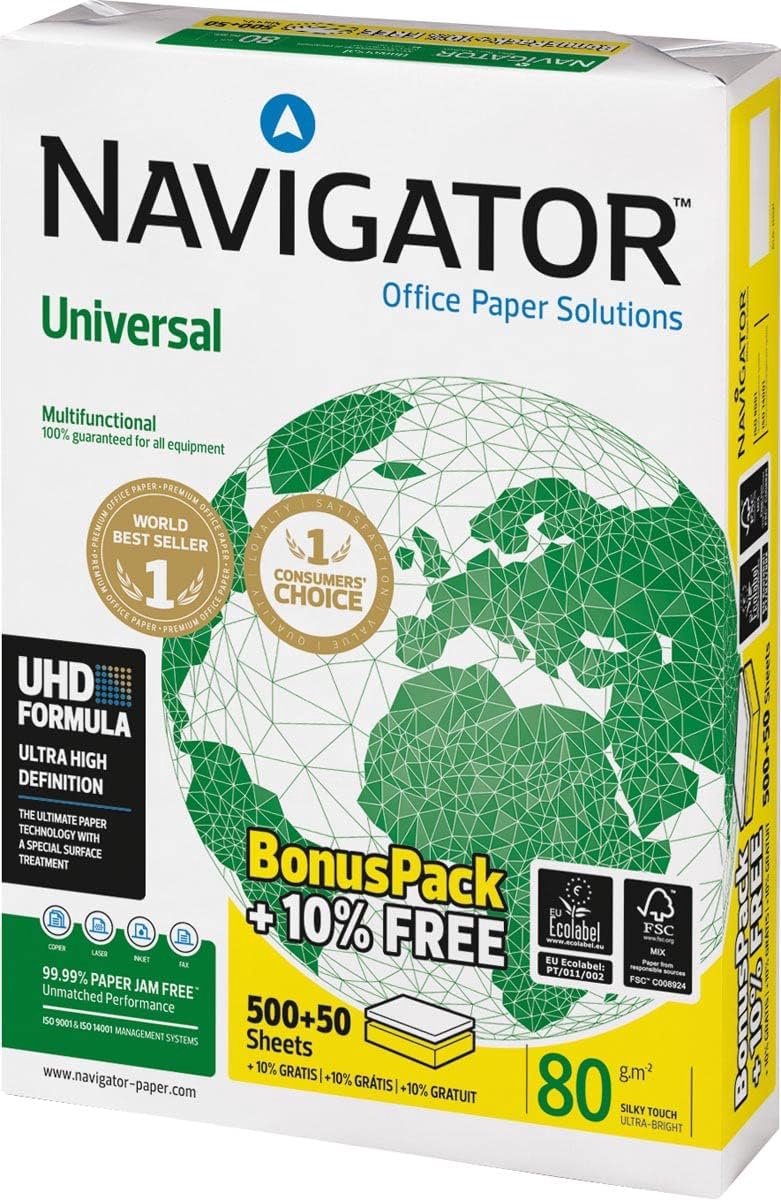 A4 Kopieerpapier 80 g/m² - 550 Vellen Hoge Kwaliteit Wit Printerpapier