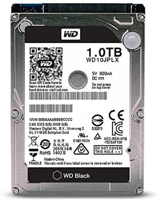 Snelle 1TB Interne Harde Schijf voor Laptops - 2.5 inch SATA 6 Gb/s van Snelle — afbeelding 3