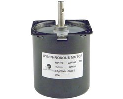 Elektrische Motor 220V Laagtoerig Hoog Koppel 15RPM met Metalen Tandwielkast voor BBQ en Draaischijf