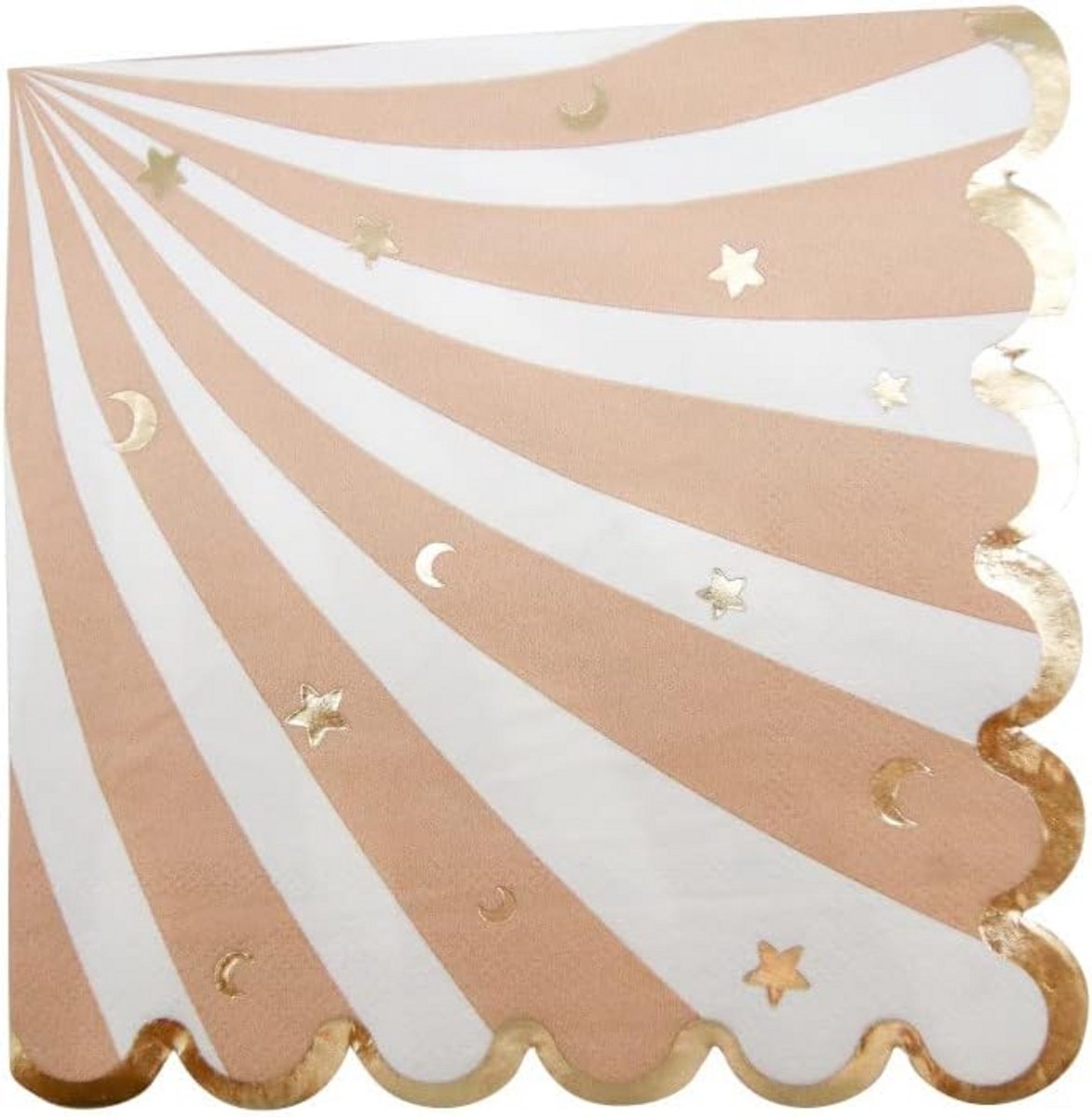 16 Papieren Servetten met Berenprint voor Feestjes en Decoratie