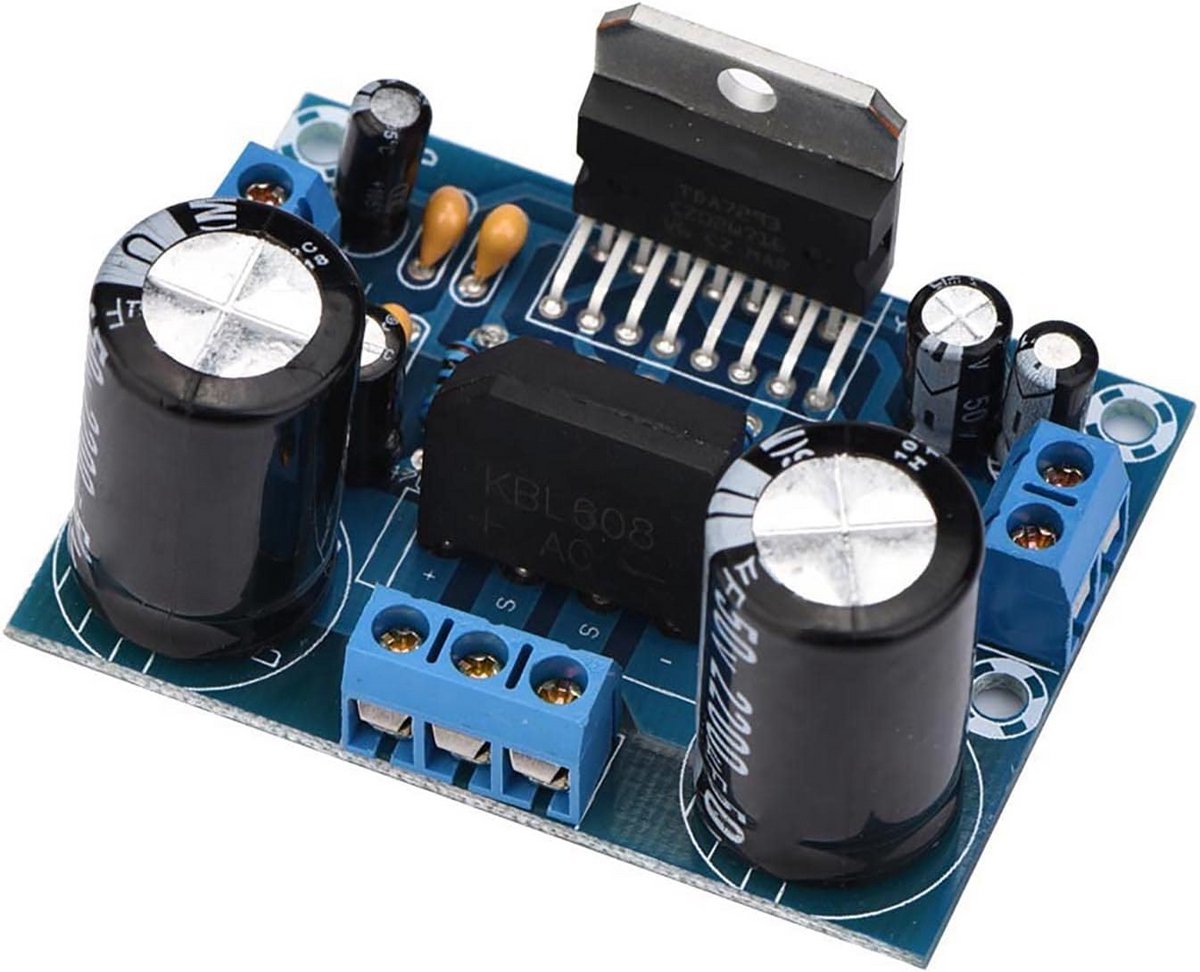 Krachtige Audio Eindversterker Module 100W Single Channel met TDA7293 Chip