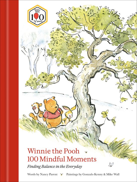 Disney- Winnie the Pooh 100 Mindful Moments - cover