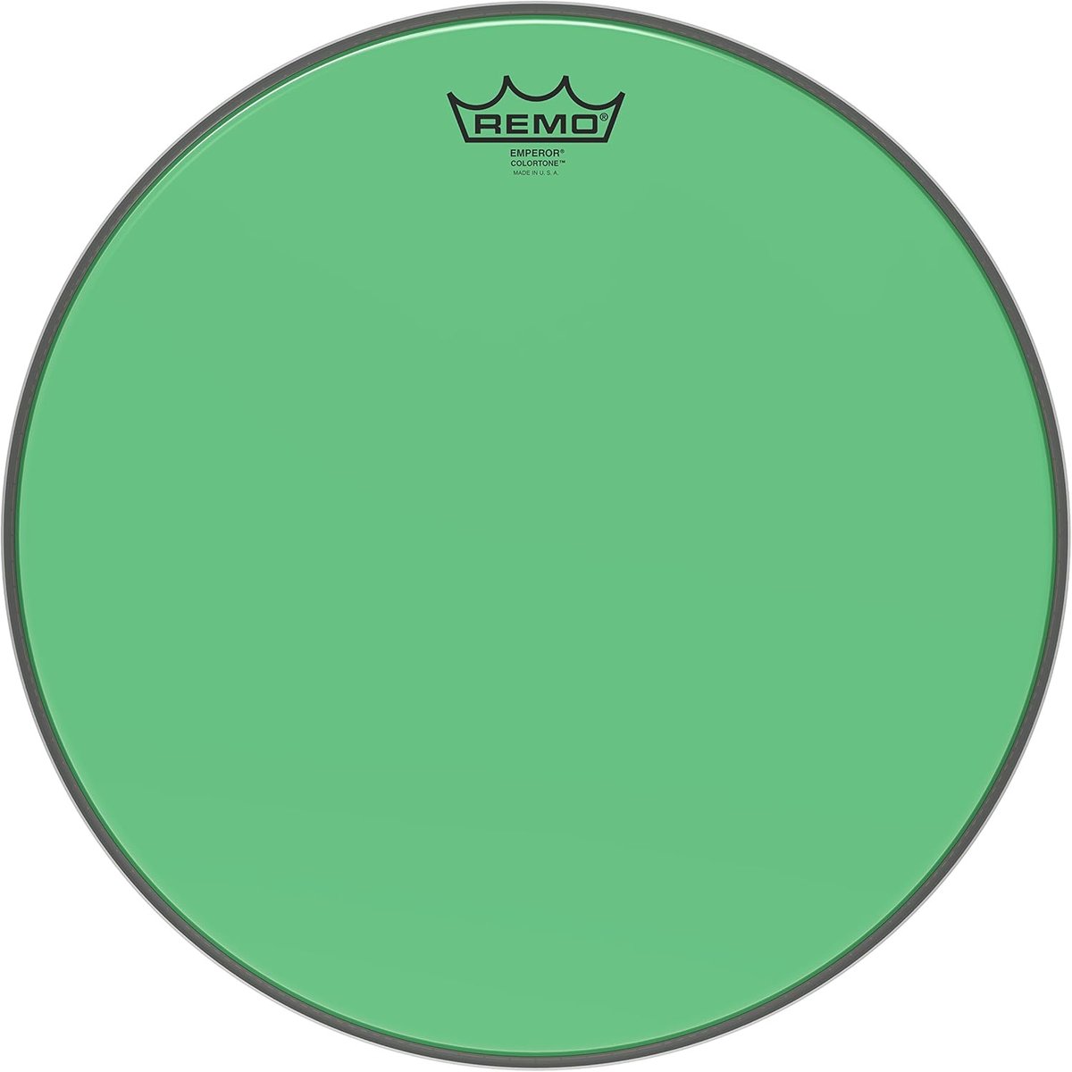 Drumvel - Percussie vel - Muziek maken - Eénlaags Mylar - 15 inch - Groen