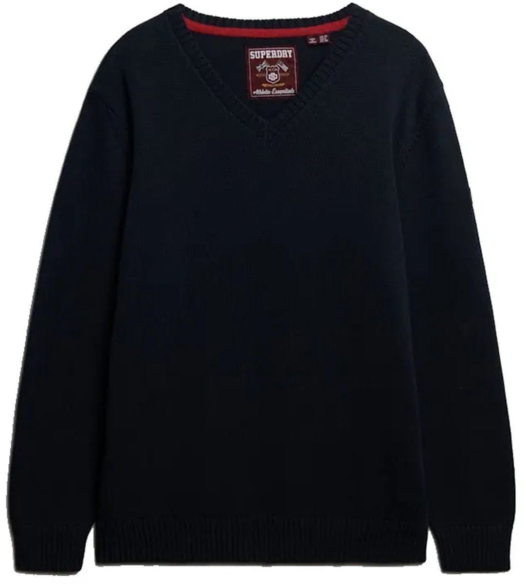 Superdry Oversized trui met V-hals Dames Sweaters Blauw