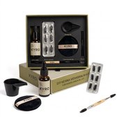 KYRO Beauty - DIY Henna Brow Kit - Henna kleuren - Wenkbrauwverf - Brow Henna Tint - Brow Tint - Wenkbrauw Tint - Donker Bruin