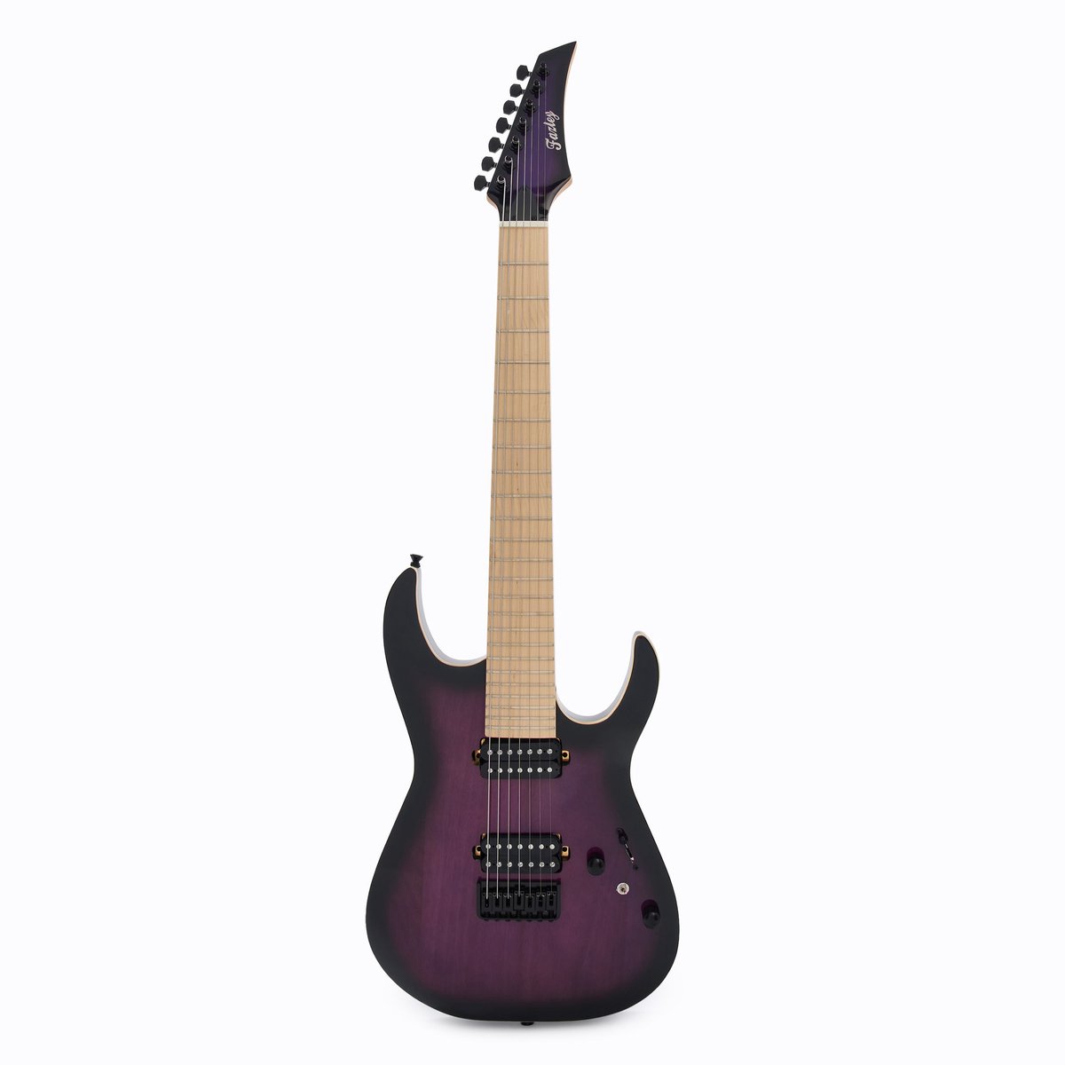 Fazley Modern Series F7S Transparent Purple 7-snarige elektrische gitaar