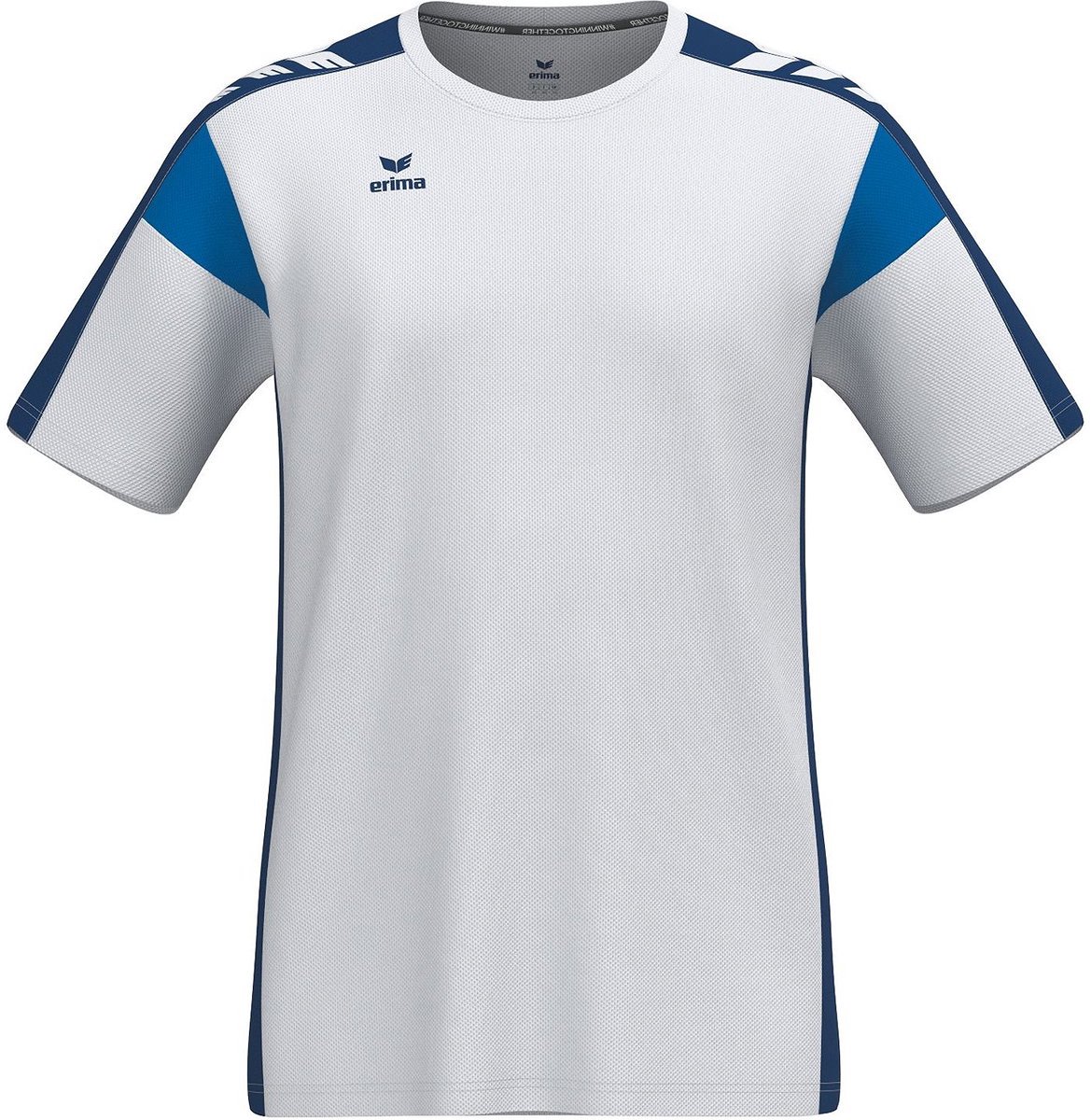 Erima Celebrate 125 T-Shirt Heren - Wit / New Navy | Maat: XXL