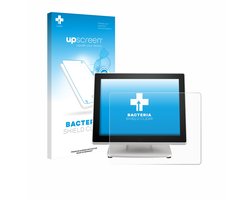 upscreen - Screenprotector voor Posiflex PS-3615-G2 - Folie Beschermfolie transparant antibacterieel