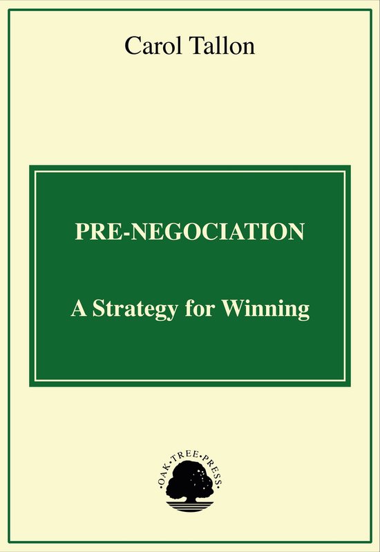 Pre-Negotiation - cover